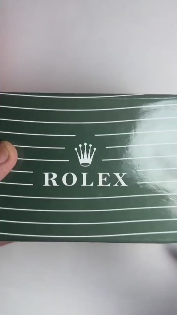 Rolex Oyster Perpetual Datejust - Black Dial-Stainless Steel Strap