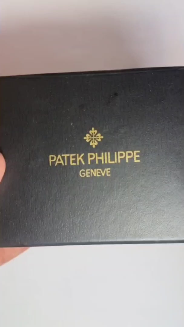 Patek Philippe Nautilus Blue Dial Watch - Two Tone Strap