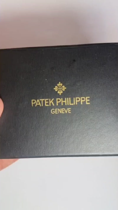 Patek Philippe Nautilus Blue Dial Watch - Two Tone Strap