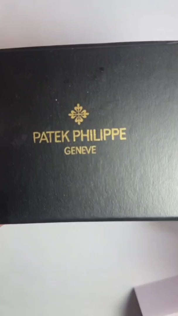 Patek Philippe Nautilus Green Dial Watch - Silver Strap
