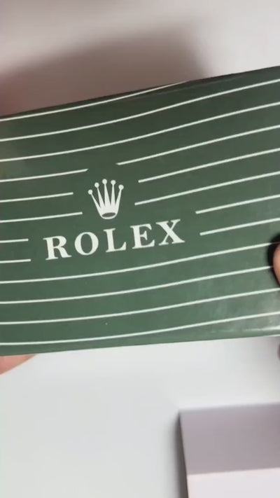 Rolex Oyster Perpetual Datejust - Black dial - Two-tone design